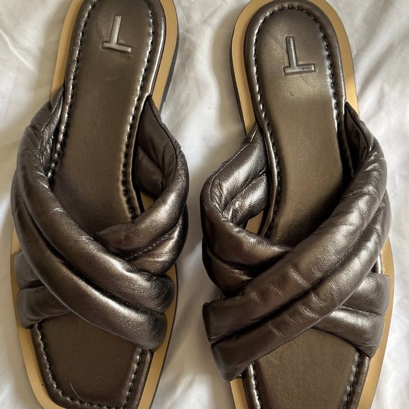 Layfette 148 Donne Slides - Gunmetal - Size 40 - Picture 6 of 7